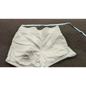 Women's khaki shorts by Laura Byrnes California 4XL Pinup Style Clothing Co